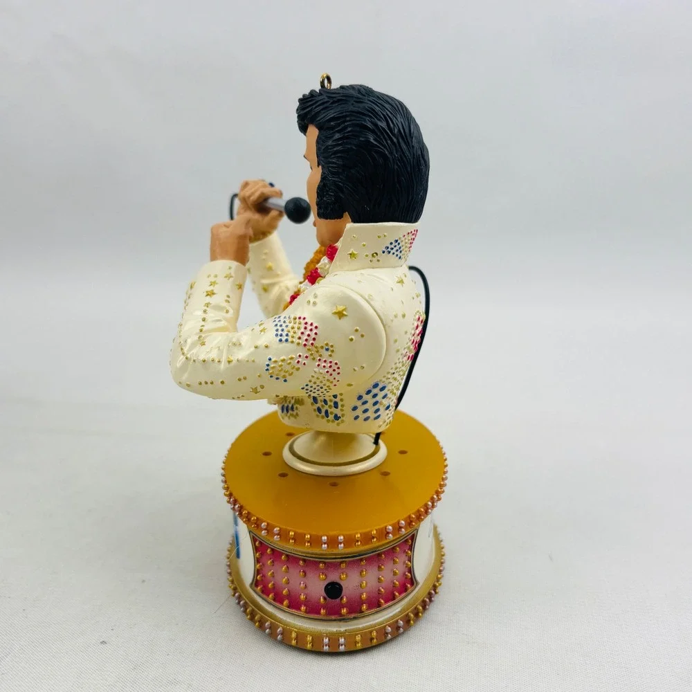 Carlton Cards Elvis American Eagle Jumpsuit Musical‎ Ornament Suspicious Minds